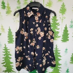 Ro & De Floral Tank Blouse.